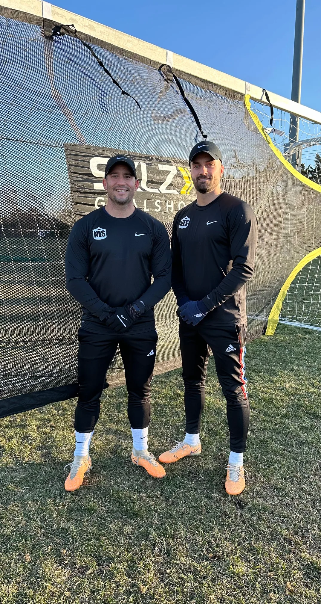 Next Level Soccer Co-founders, Jay Mancuso and Austin Johnson.