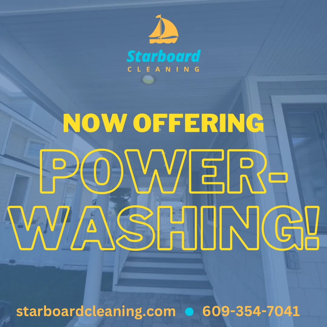Starboard Cleaning now offers power-washing.